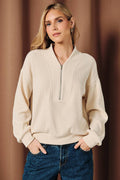 Karli Ribbed Pullover