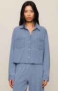 REESE DENIM BUTTON UP