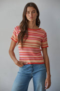 Cotton Striped Sweater