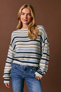 BOAT NECK SWEATER TOP