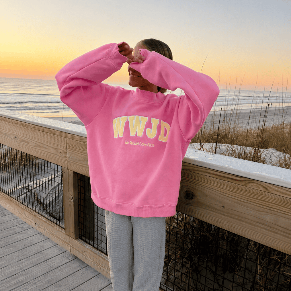 WWJD MOCKNECK CREW