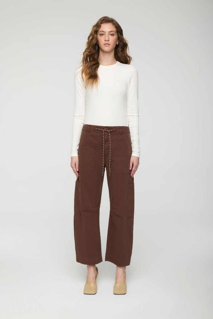 SABRINA CURVED UTILITY PANTS