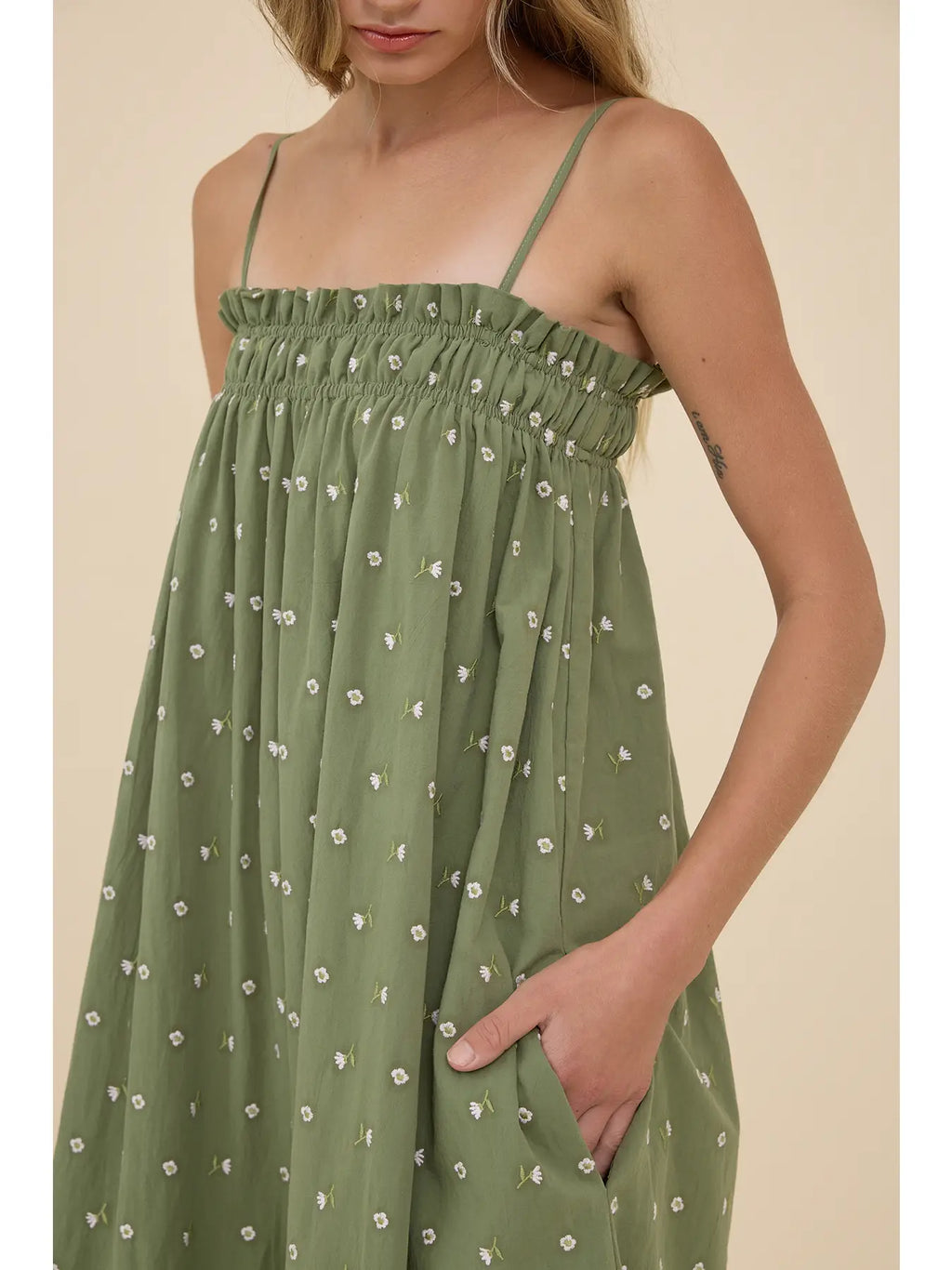 SAGE DRESS
