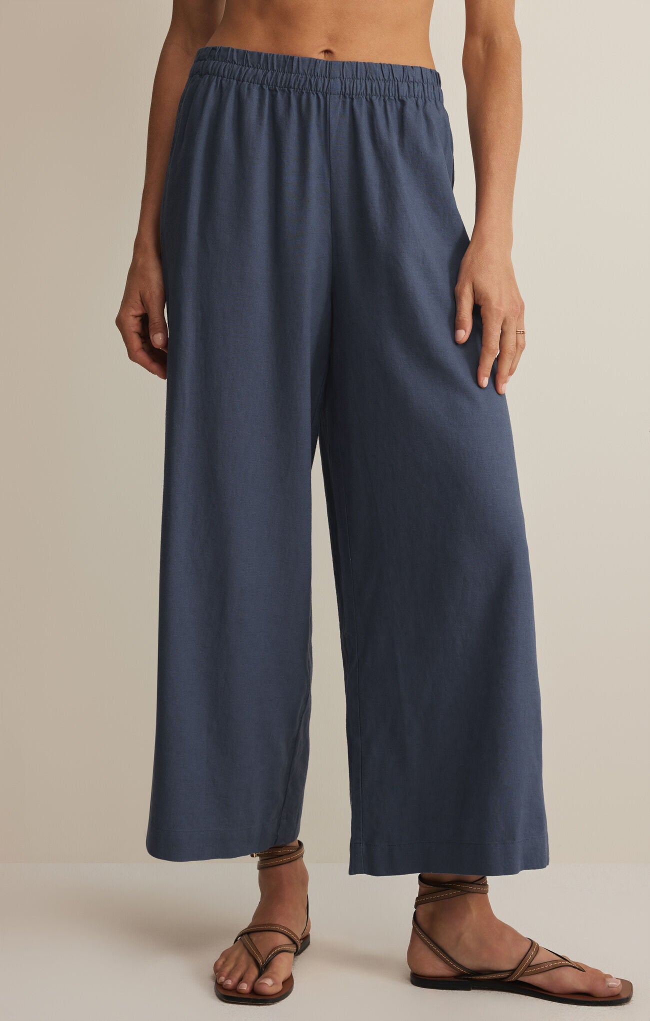 SCOUT LINEN PANT || INDIGO