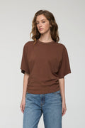 VERONICA KIMONO SLEEVE FITTED TEE