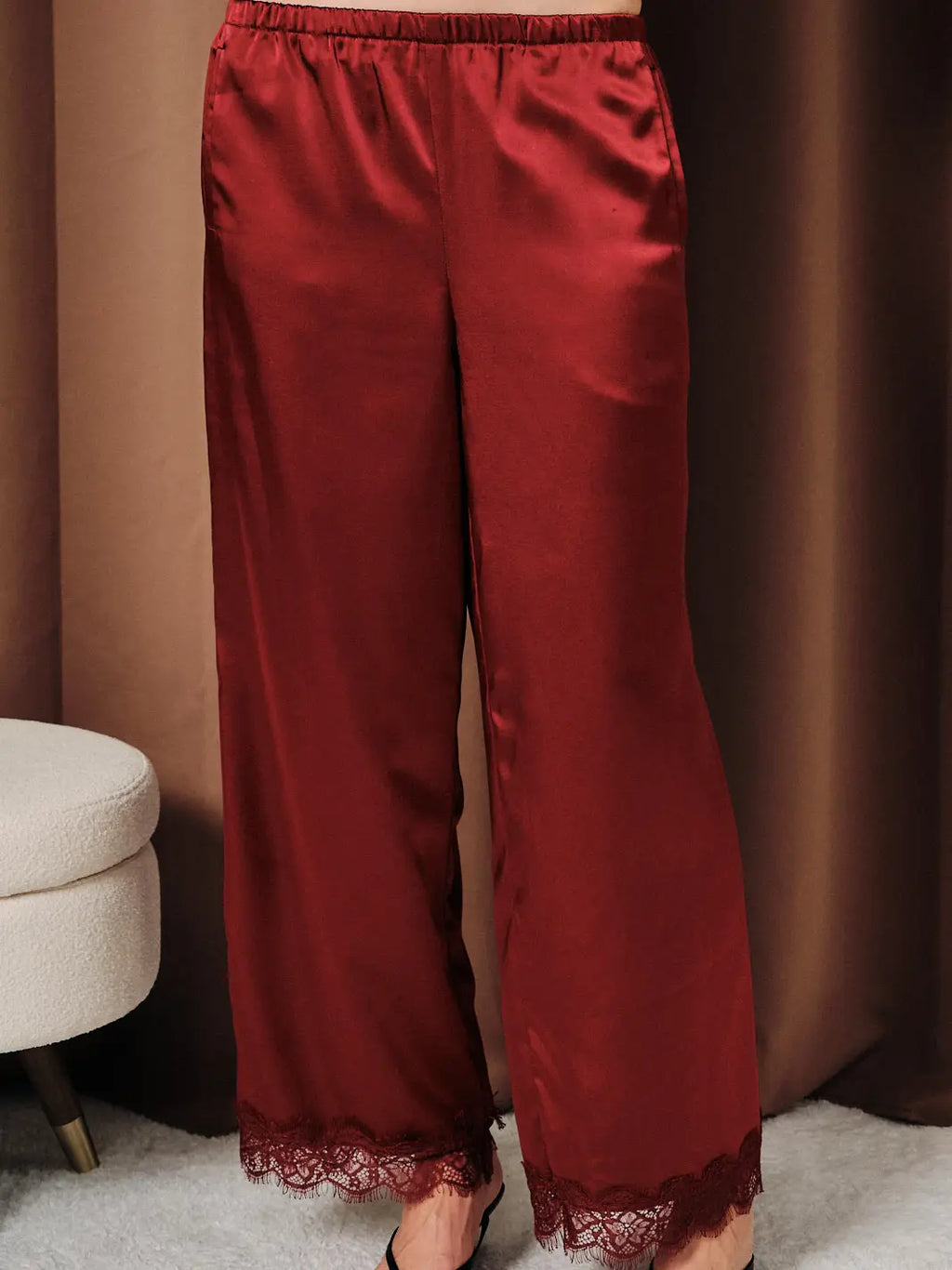 Estelle Satin Pants