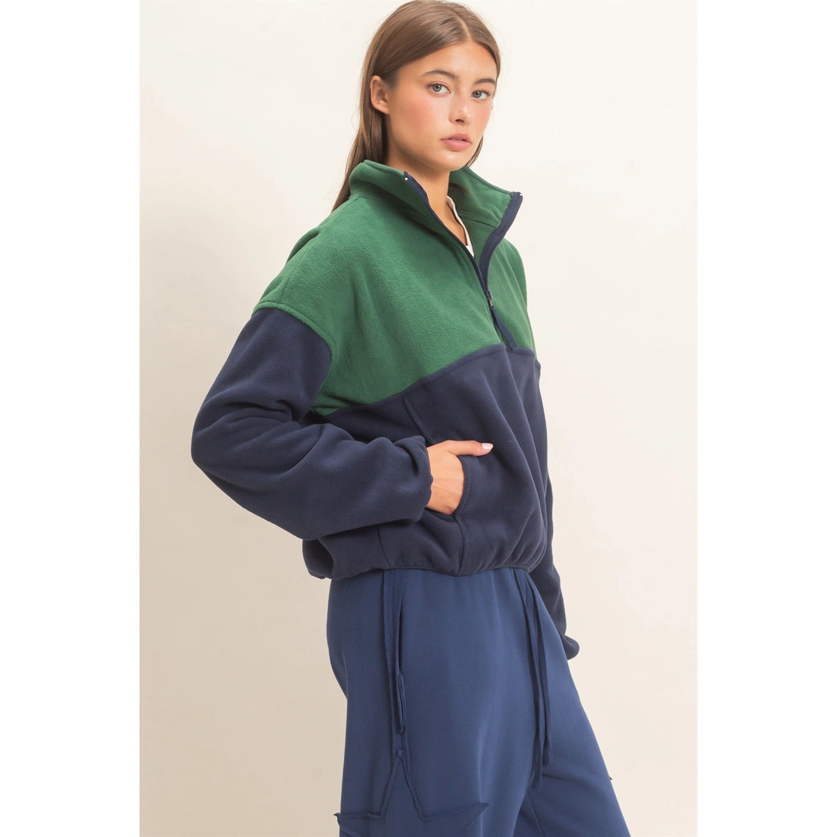 MILO FLEECE HALF ZIP