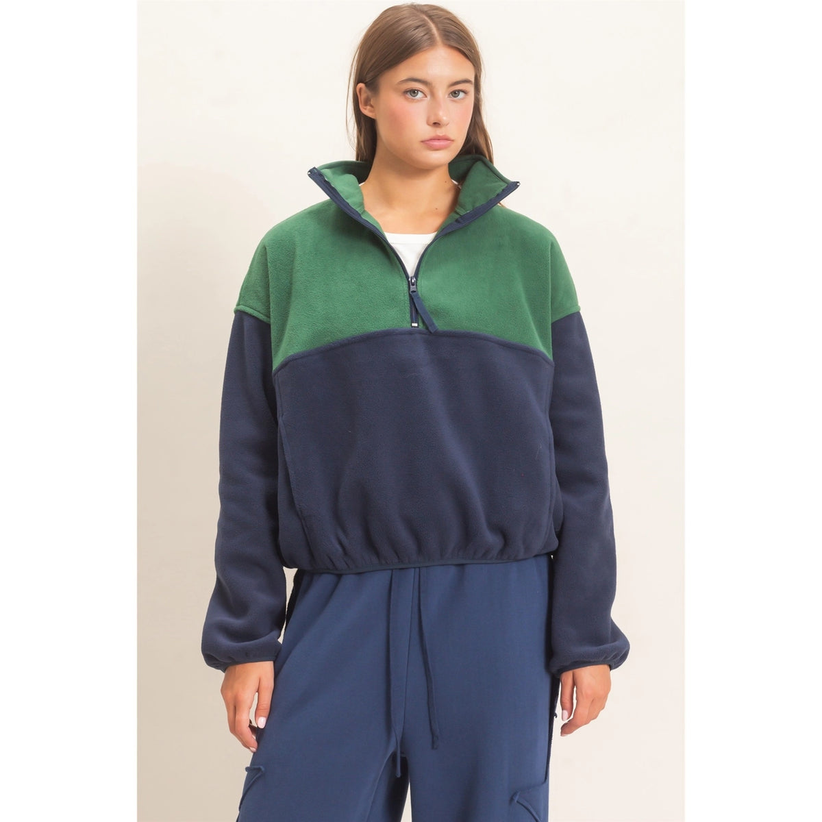MILO FLEECE HALF ZIP