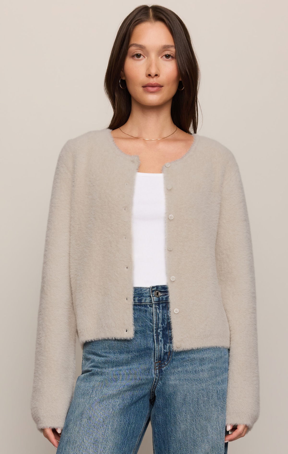 WINTERGLOW FLUFFY CARDIGAN