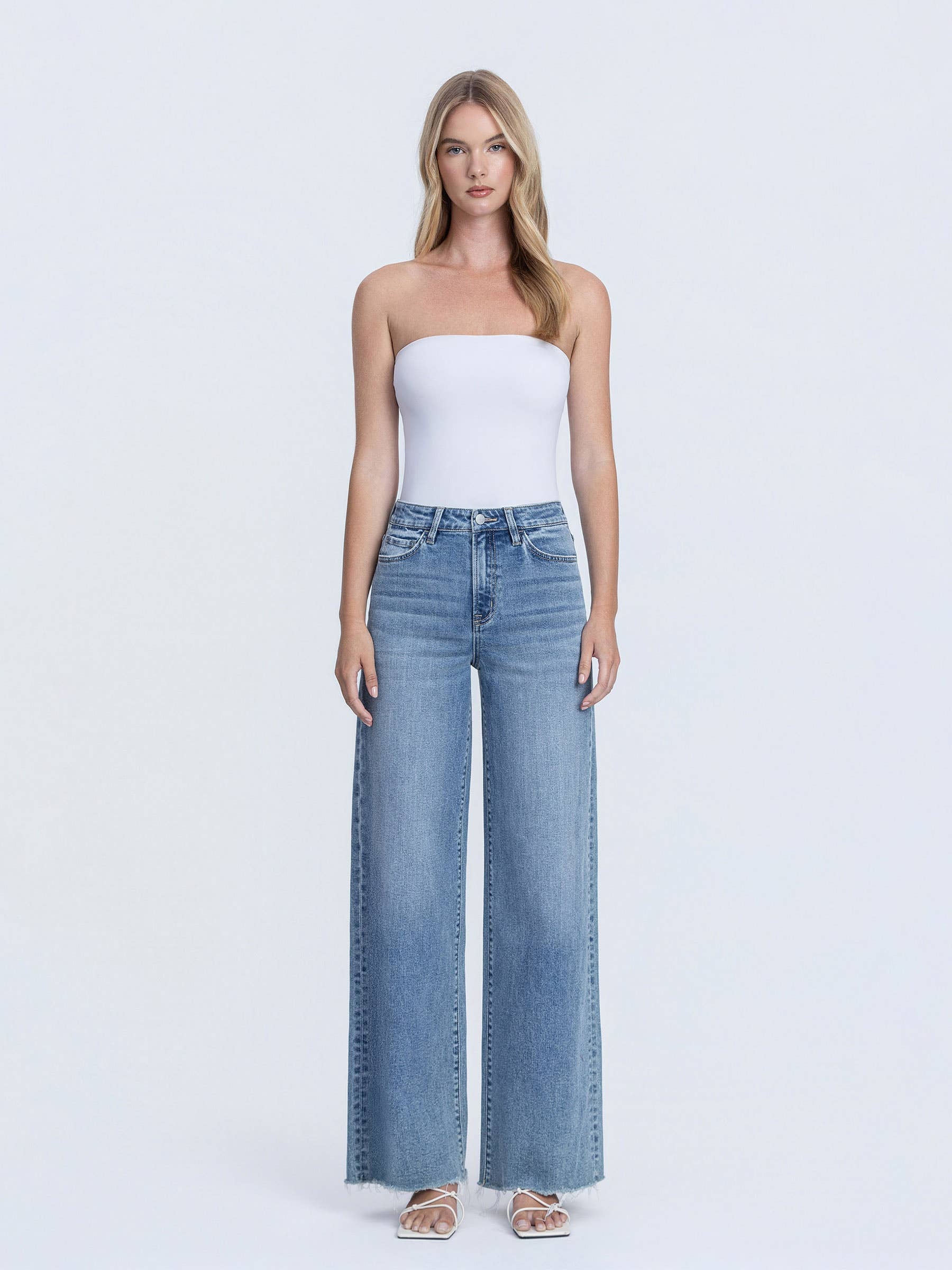 GRACIE WIDE LEG JEANS