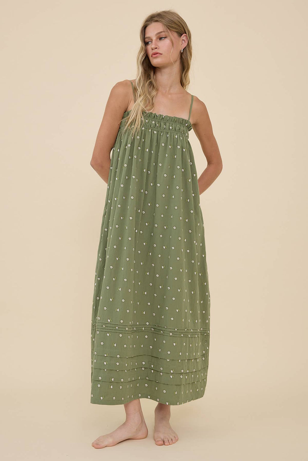 SAGE DRESS