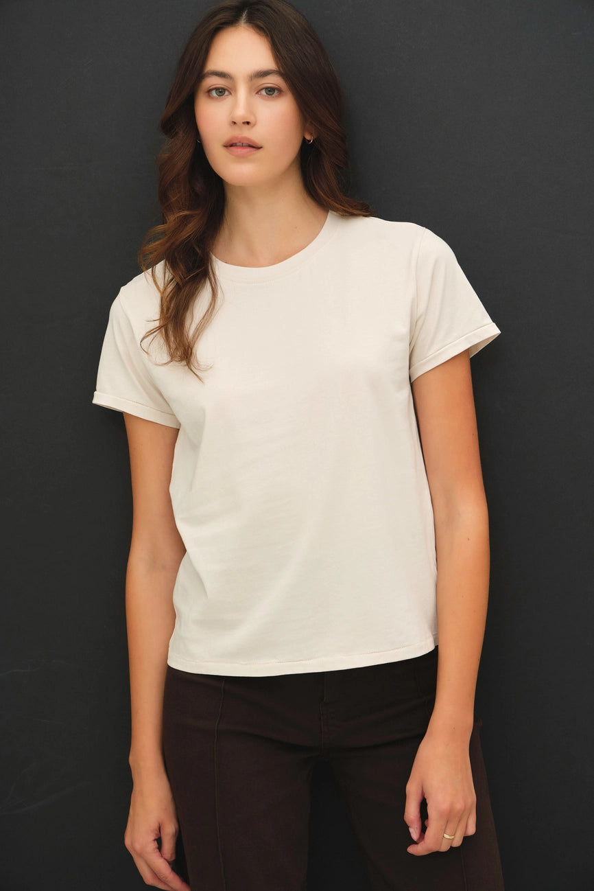 COTTON JERSEY T-SHIRT