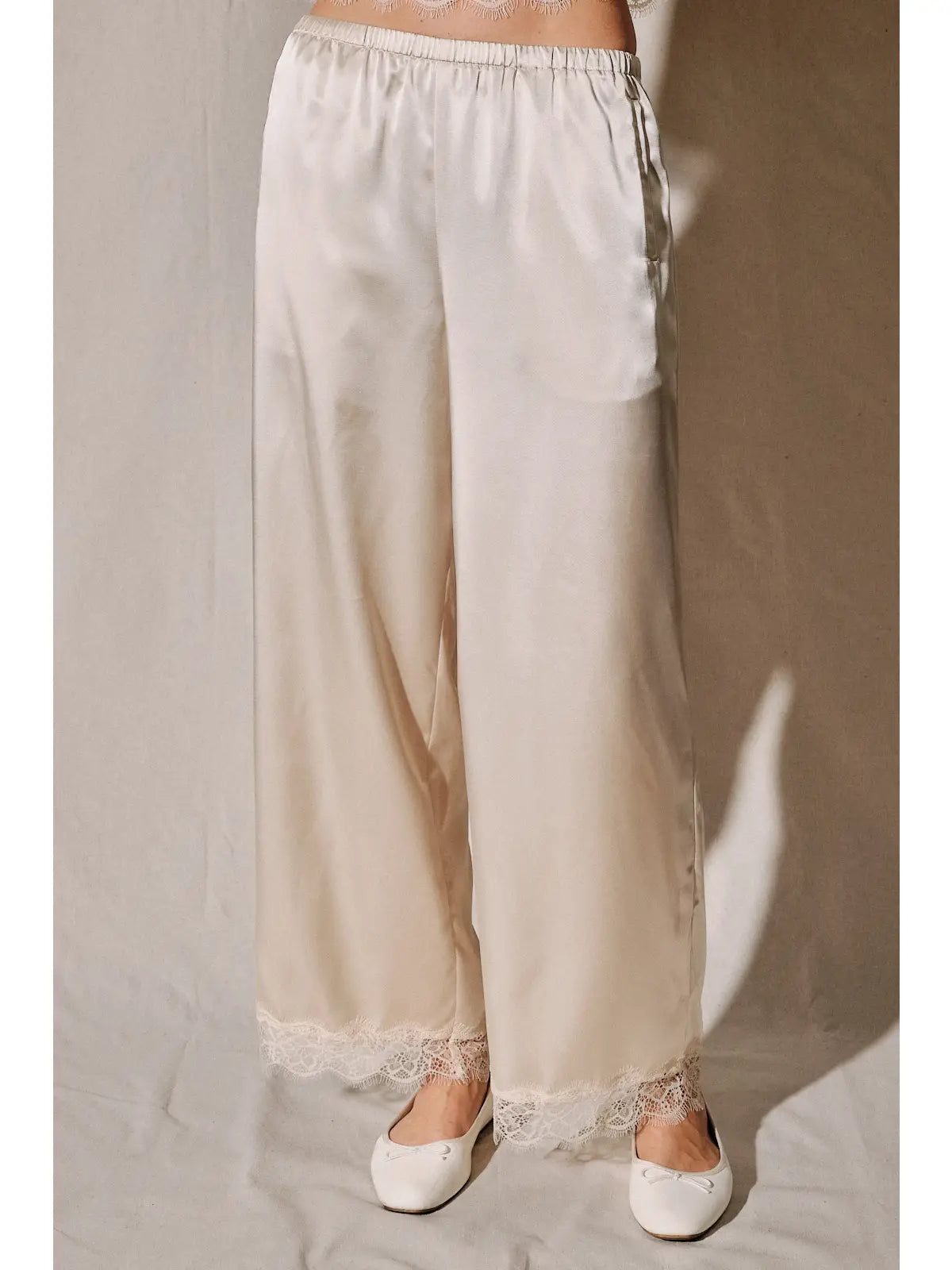Estelle Satin Pants