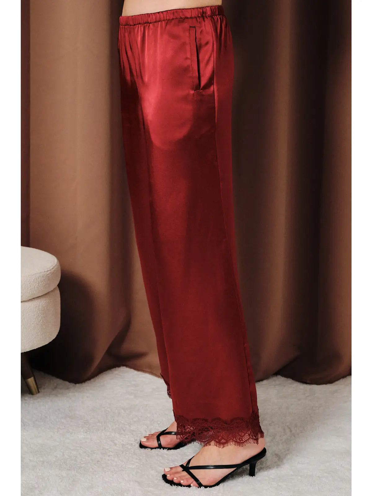 Estelle Satin Pants