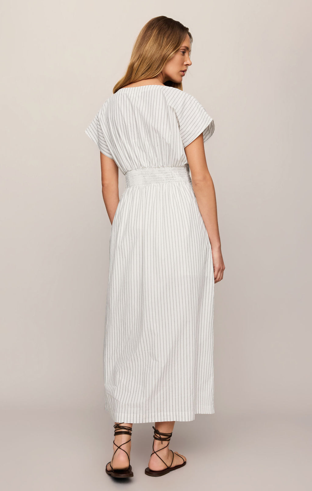 Sanna Midi Striped Dress