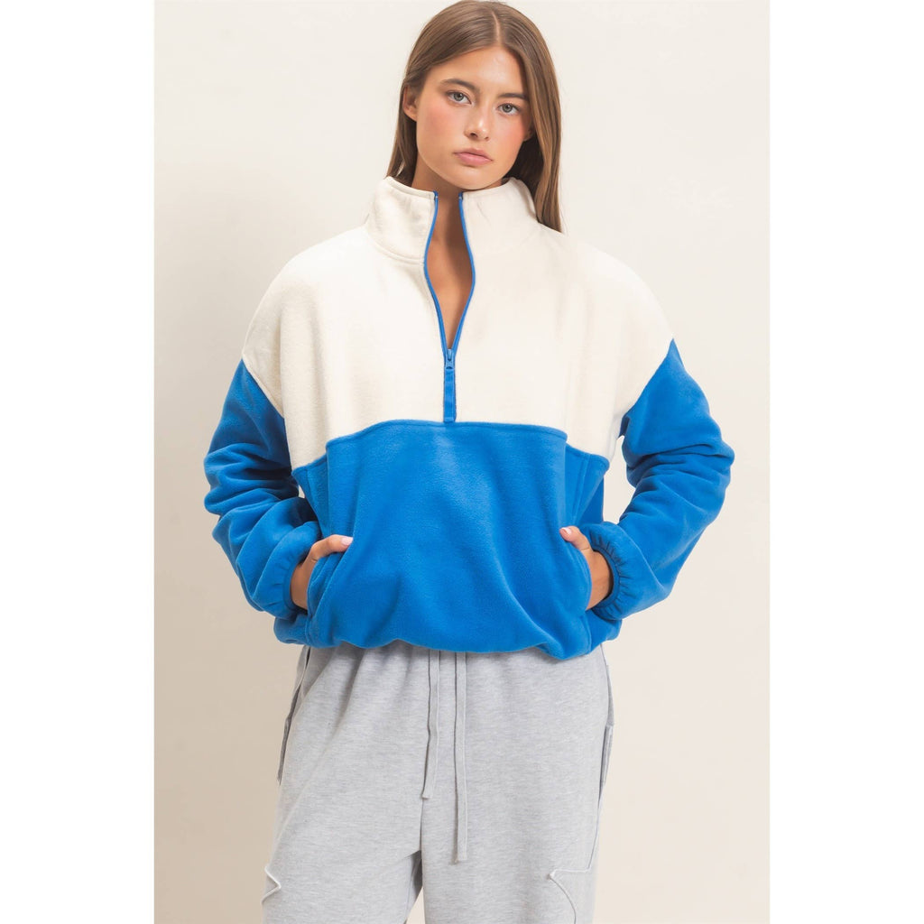 MILO FLEECE HALF ZIP