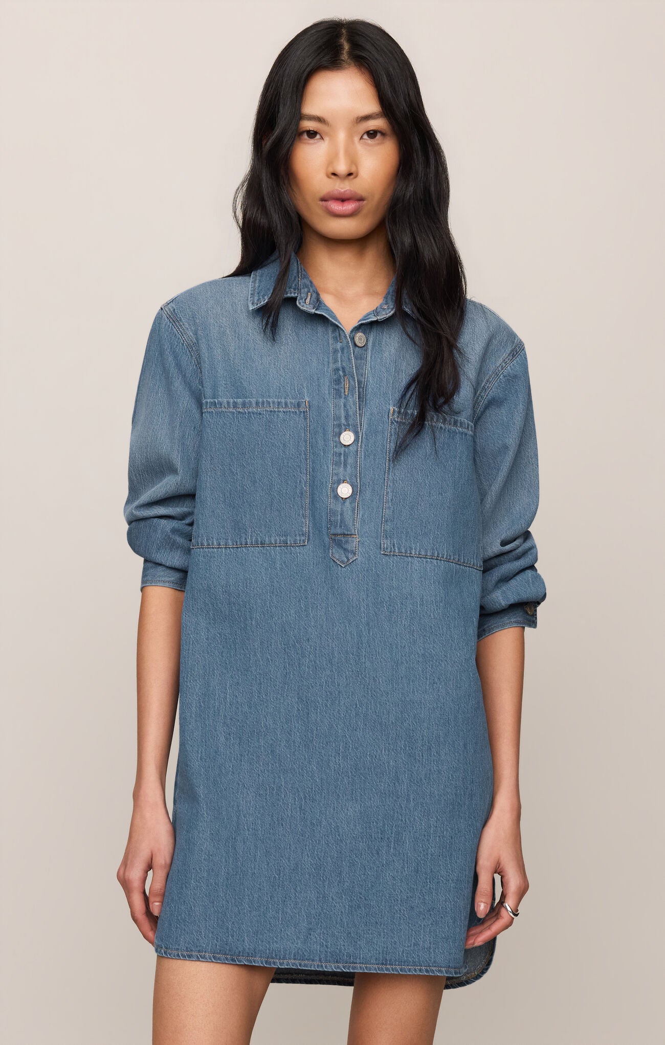 LUCIE DENIM DRESS