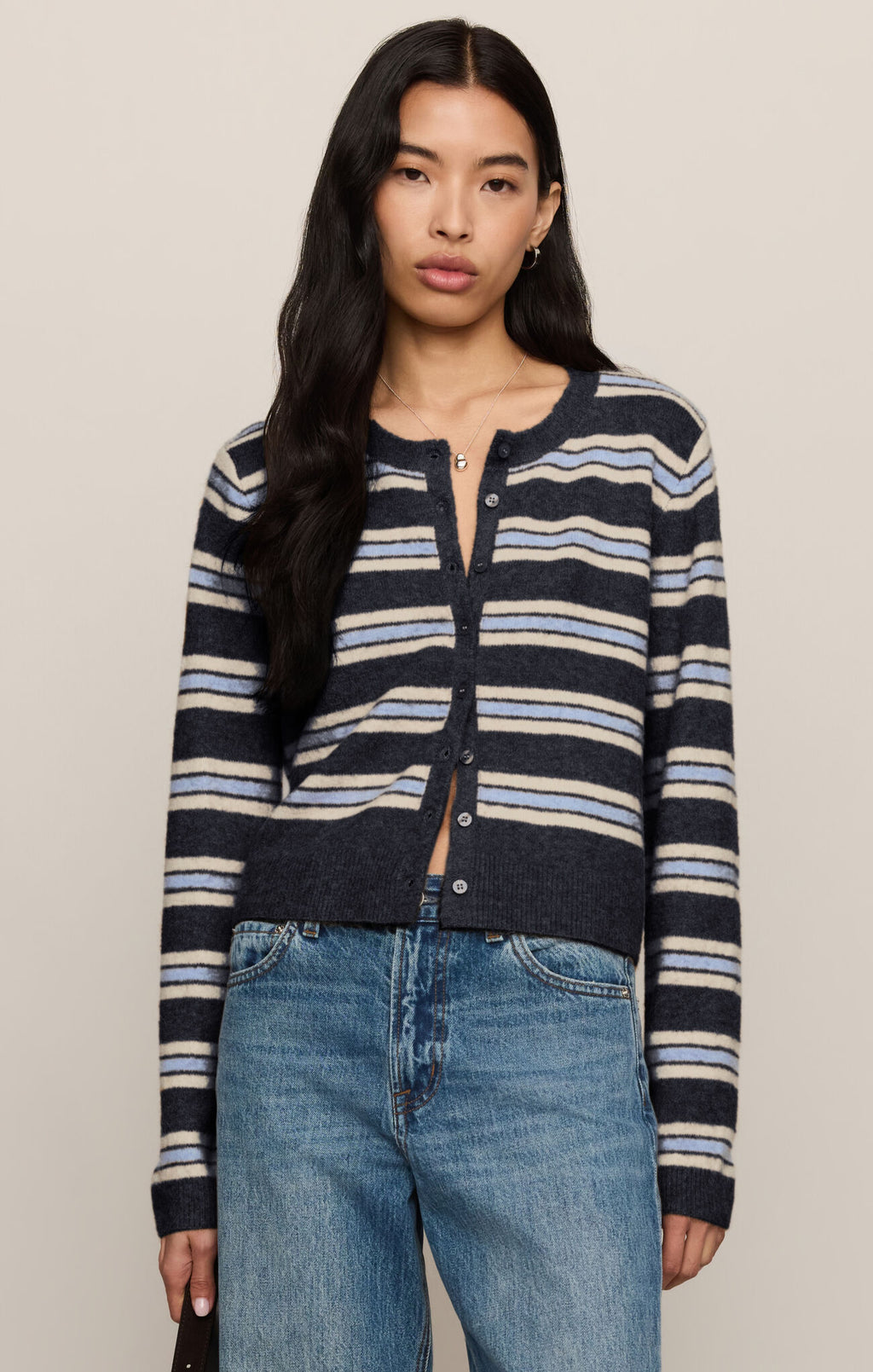 MEDINA STRIPE CARDIGAN